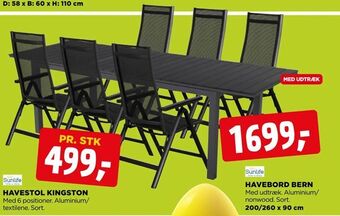 jem & fix Havestol kingston tilbud