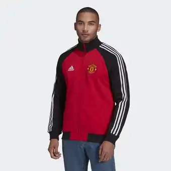 Adidas Manchester United Tiro 21 Anthem jakke - Adult tilbud