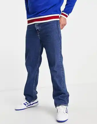 Jack & Jones Intelligence - Eddie - Posede blå jeans