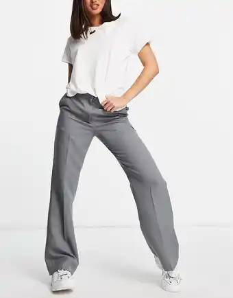 ASOS DESIGN - Ultimate - Koksgrå bukser med lige ben