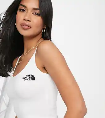 Asos The North Face - Cropped top i hvid - Kun hos ASOS tilbud