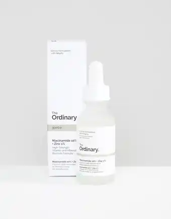 Asos Niacinamid 10 % + Zink 1 % 30 ml fra The Ordinary-Ingen farve tilbud
