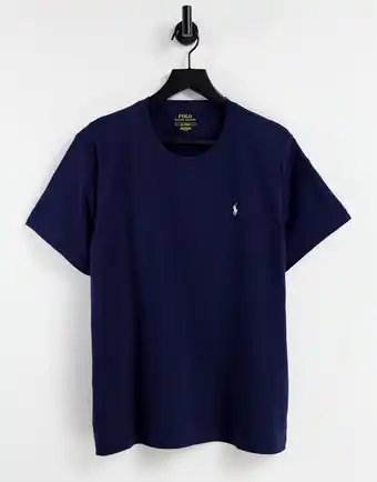 Asos Polo Ralph Lauren - marineblå lounge t-shirt med logo tilbud