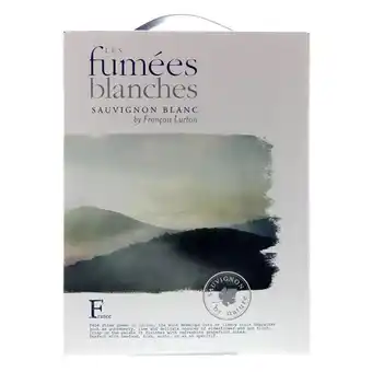 Les Fumées blanches Sauvignon Blanc - Hvidvin - Frankrig - 3 liter - Bag in box