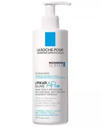 La Roche Lipikar Baume AP+M med pumpe - 400 ml