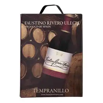 Faustino Rivero Ulecia Rød - Rødvin - Spanien - 5 liter - Bag in box