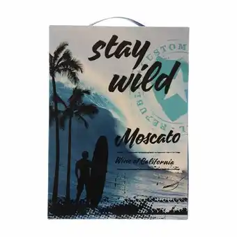 Stay Wild Moscato - Hvidvin - USA - 3 liter - Bag in box