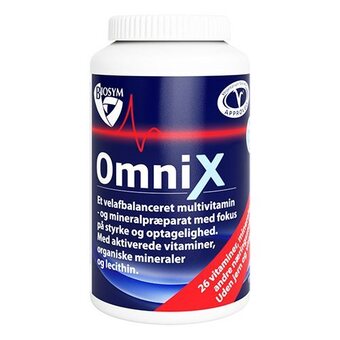 Biosym OmniX u. jern og k-vitamin - 175 tab