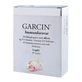 Anjo Garcin Garcin Hvidløg m. D3 vitamin - 80 kap