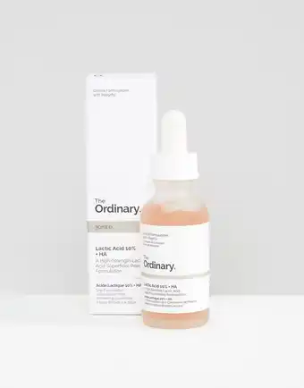 Asos Lactic Acid 10% + HA 30 ml fra The Ordinary-Ingen farve tilbud
