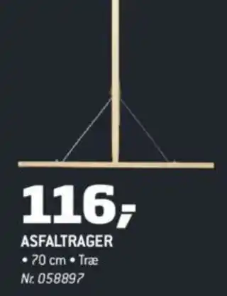 Asfaltrager 70cm