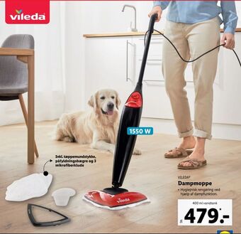 Lidl Dampmoppe tilbud