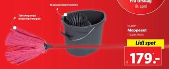 Lidl Moppesæt tilbud