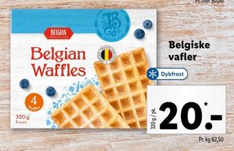 Belgiske vafler