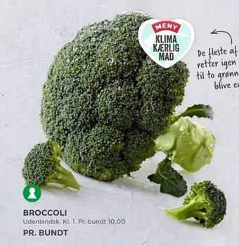 MENY Broccoli tilbud