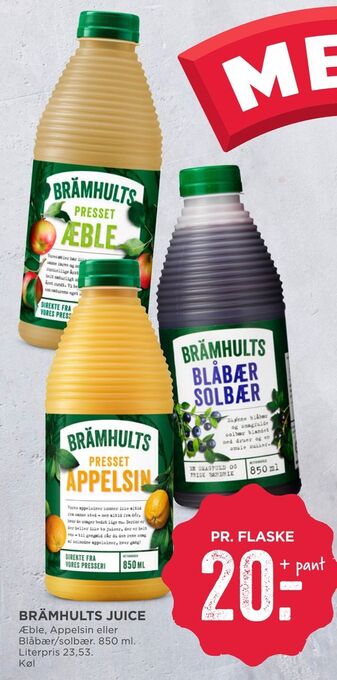 MENY Brämhults juice tilbud
