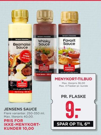 MENY Jensens sauce tilbud