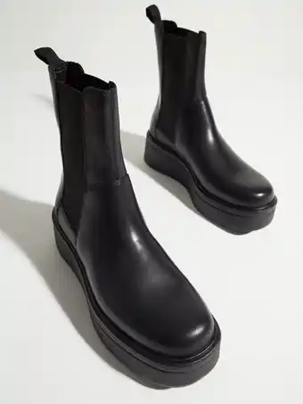 Vagabond Tara Chelsea Boots Flat Boots Sort