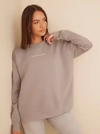 Missguided Basic Oversized Sweat Sweatshirts