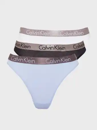 Calvin Klein Underwear Thong 3PK G-strenge