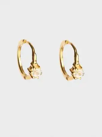 Syster P Mini Princess Hoop Earrings Øreringe Guld