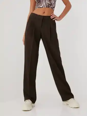 Nelly JJXX Jxmary Regular Pleated Mw Pant Noos Bukser Demitasse tilbud