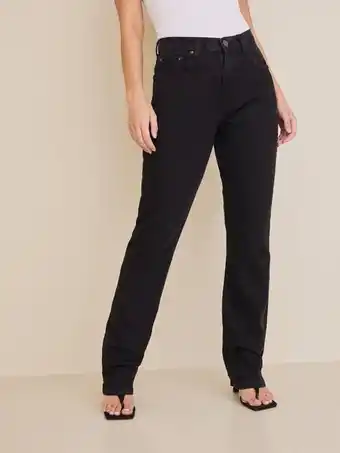 NLY Trend Cheeky Fit Denim Straight fit Sort