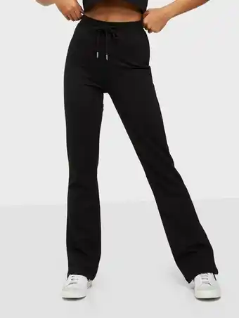 Nelly NLY Trend Flirty Sweat Pants Bukser Sort tilbud