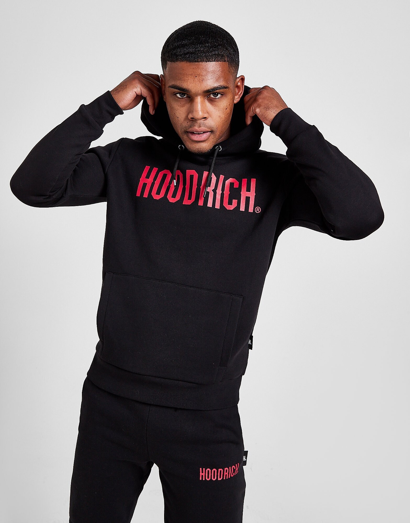 Hoodrich Core Overhead Hoodie, Sort tilbud hos JD Sports