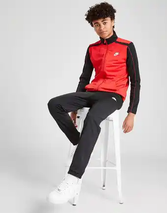 JD Sports Nike Futura Poly Tracksuit Junior, Rød tilbud
