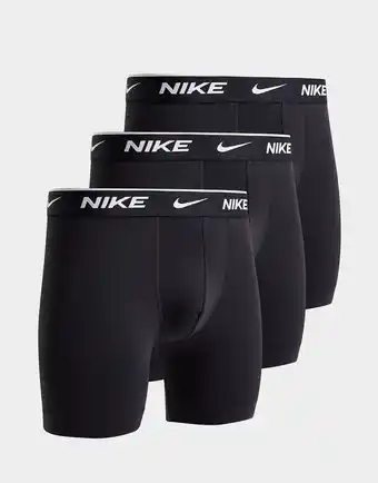 JD Sports Nike 3 Pack Boxershorts Herre, Sort tilbud