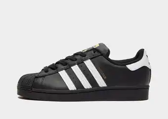 JD Sports Adidas Originals Superstar Junior, Sort tilbud