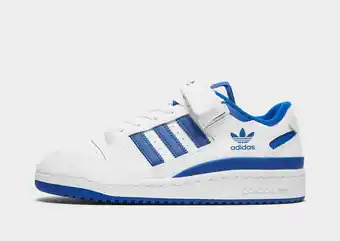 JD Sports Adidas Originals Forum Low Junior, Hvid tilbud