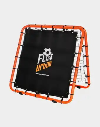 Football Flick Urban Skills Rebounder and Net, Sort