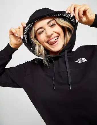 JD Sports The North Face Zumu Overhead Hoodie, Sort tilbud