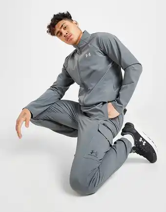 Under Armour Woven Zip Cargo Joggingbukser Herre - Only at JD, Grå