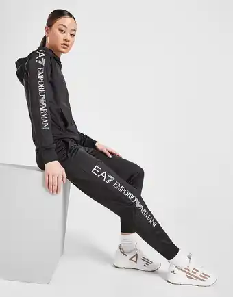 Emporio Armani EA7 Logo Tracksuit, Sort
