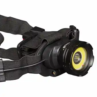 Pandelampe på 450 lumen med 5W Cree samt 3W COB LED og separat rød knap-lygte