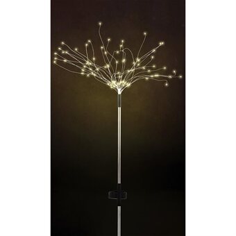 Modström Firework - en dekorativ solcellelampe i varm hvid fra eZsolar tilbud