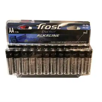 Frost Alkaline batteri Classic AA 1,5 volt 24 stk.