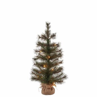 Modström Sirius Alvin juletræ med 20 LED-lys i varm hvid 60 cm. højt tilbud