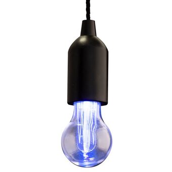 Pull Light lampe med farveskiftende LED pære sort