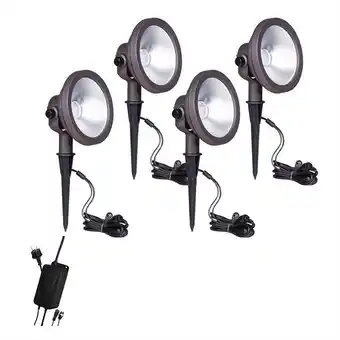 Modström DURACELL startpakke med 4 kraftige floodspot 400 lumen inkl. transformator - gratis fragt til pakkeshop tilbud