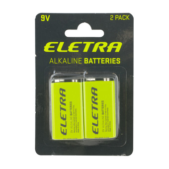 Punkt1 ELETRA BATTERIER ALK 9V 2 PAK tilbud