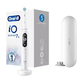 Punkt1 ORAL-B IO SERIES 7S ELEKTRISK TANDBØRSTE, HVID tilbud