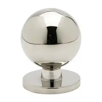 BESLAG DESIGN KNOP SOLLIDEN KROM