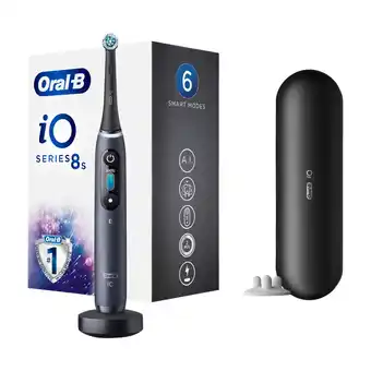 Punkt1 ORAL-B IO SERIES 8S ELEKTRISK TANDBØRSTE, SORT tilbud