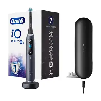 Punkt1 ORAL-B IO SERIES 9S ELEKTRISK TANDBØRSTE, SORT tilbud