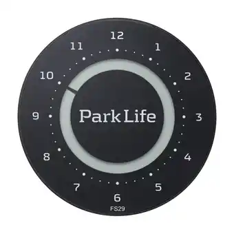 PARK ONE LIFE ELEKTRISK PARKERINGSSKIVE, SORT