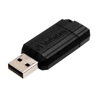 Expert VERBATIM PINSTRIPE USB 2.0 32GB SORT MEMORY STICK tilbud
